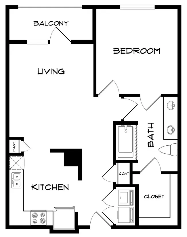 Unit 2104 5112 floor plan